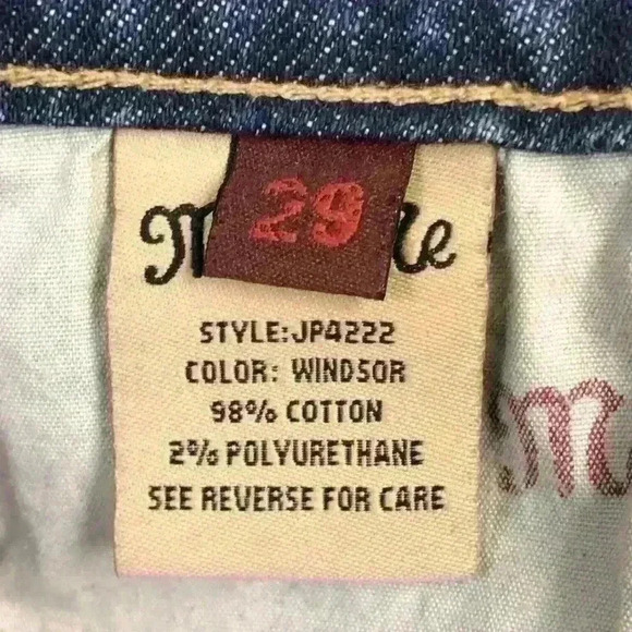 Miss Me Camo Accent Size 30” Waist Jeans - Picture 3 of 11